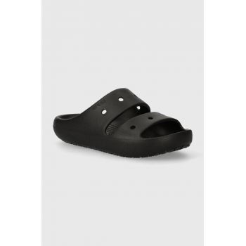 Crocs slapi copii CLASSIC SANDAL V culoarea negru ieftini