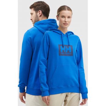 Helly Hansen hanorac de bumbac cu glugă, cu imprimeu 53289