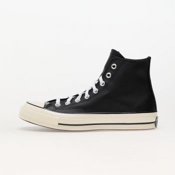 Converse Chuck 70 Leather Black/ White/ Egret ieftina