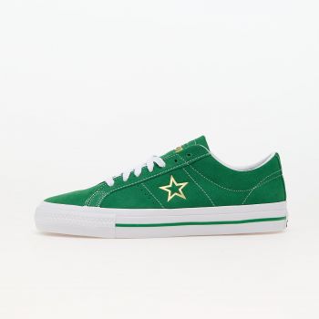 Converse One Star Pro Suede Green/ White/ Gold ieftina