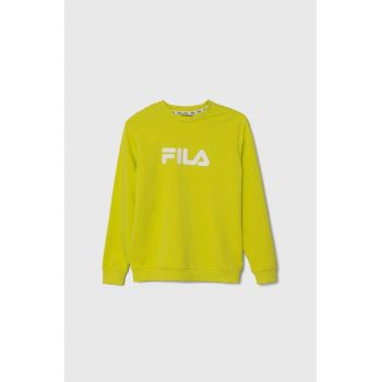 Fila bluza copii culoarea galben, cu imprimeu