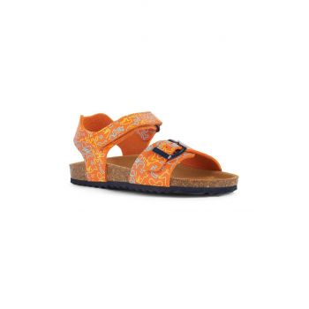 Geox sandale copii GHITA culoarea portocaliu de firma originale