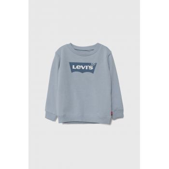 Levi's bluza bebe culoarea turcoaz, cu imprimeu ieftina