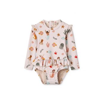 Liewood costum de baie dintr-o bucată pentru bebeluși Sille Baby Printed Swimsuit