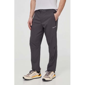 Montane pantaloni de exterior Tenacity Lite culoarea gri, MTNPR15