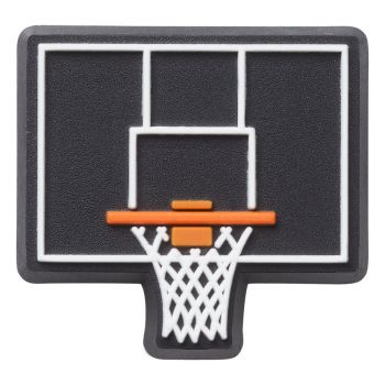 Jibbitz Crocs Black Basketball Backboard