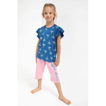 Set de tricou de bumbac si pantaloni la reducere