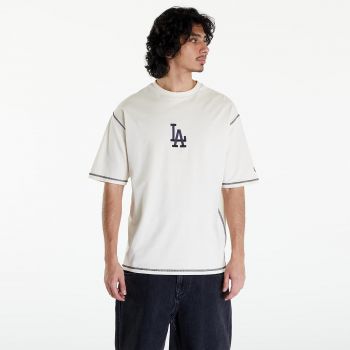 New Era LA Dodgers MLB World Series Oversized T-Shirt UNISEX Off White/ Navy
