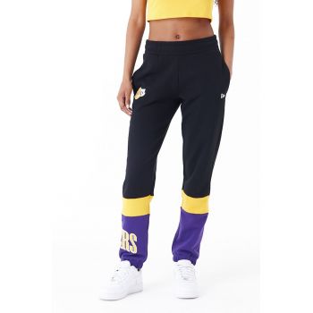 Pantaloni de trening cu talie inalta LA Lakers