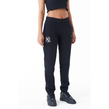 Pantaloni de trening cu talie inalta New York Yankees