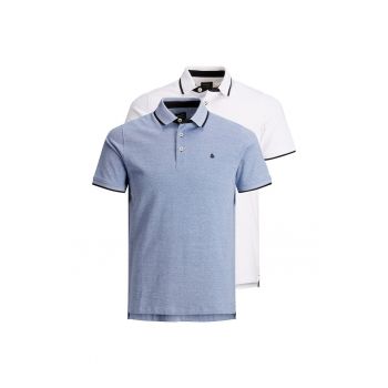 Set de tricouri polo slim fit Paul - 2 piese de firma original