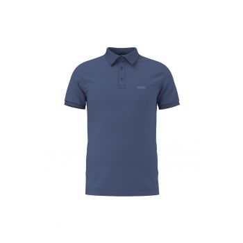 Tricou polo de bumbac cu logo discret