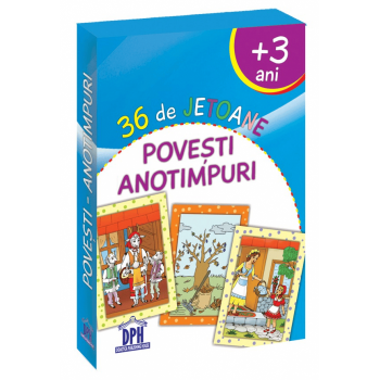 36 de Jetoane - Povesti, Anotimpuri, DPH, 2-3 ani +