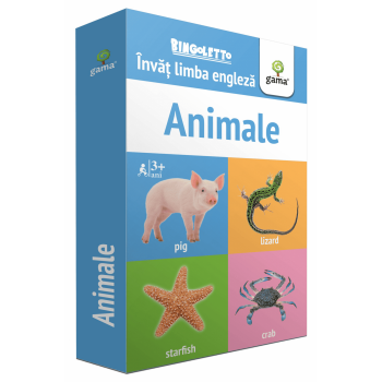 Animale, Editura Gama, 2-3 ani +