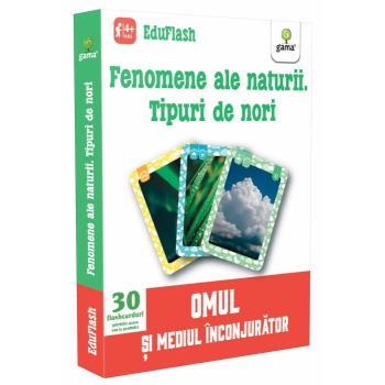 Fenomene ale naturii. Tipuri de nori, Editura Gama, 4-5 ani +