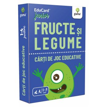 Fructe si legume, Editura Gama, 1-2 ani +