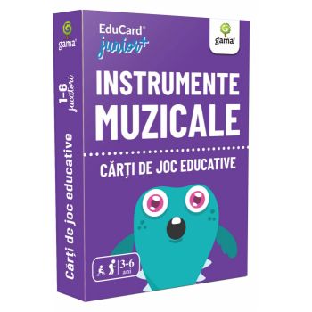 Instrumente muzicale, Editura Gama, 6-7 ani +