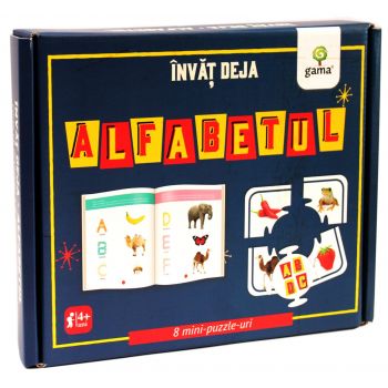 Invat deja alfabetul, Editura Gama, 2-3 ani +