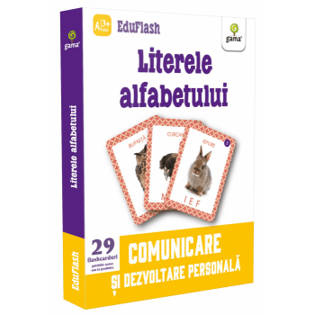 Literele alfabetului, Editura Gama, 2-3 ani +