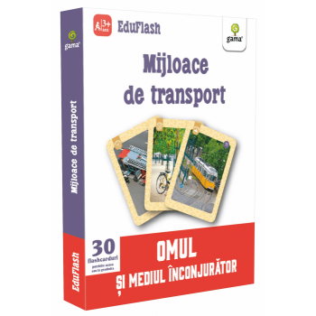 Mijloace de transport, Editura Gama, 2-3 ani +