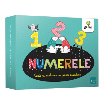 Numerele, Editura Gama, 2-3 ani +