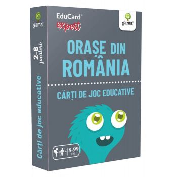 Orase din Romania, Editura Gama, 4-5 ani +
