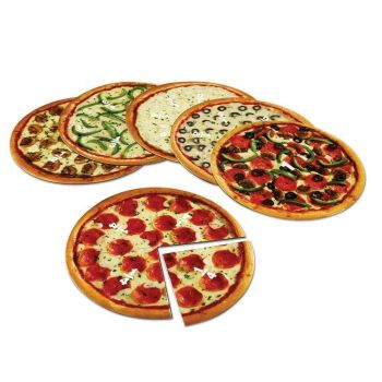 Pizza fractiilor cu magneti, Learning Resources, 6-7 ani +