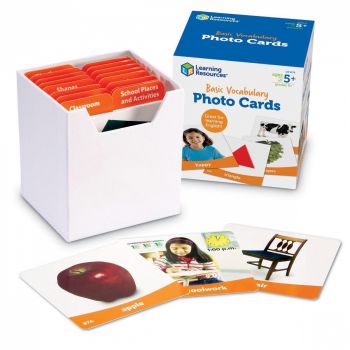 Set imagini vocabularul de baza, Learning Resources, 4-5 ani +