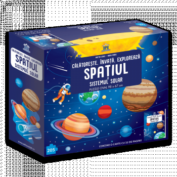 Spatiul, Sistemul Solar - Calatoreste, Invata, Exploreaza, DPH, 6-7 ani +