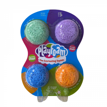 Spuma de modelat Playfoam, - Set 4 culori, Educational Insights, 2-3 ani +