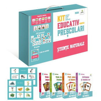 stiinte naturale. Kit educativ pentru prescolari, Editura Gama, 2-3 ani +