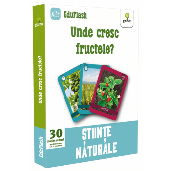 Unde cresc fructele?, Editura Gama, 2-3 ani +