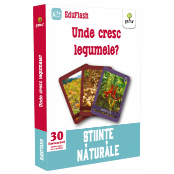 Unde cresc legumele?, Editura Gama, 2-3 ani +