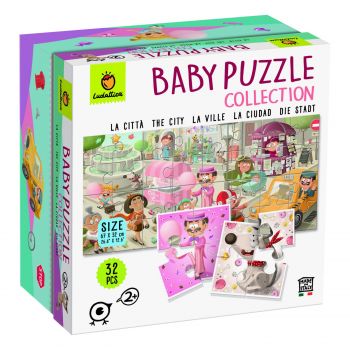 Baby Puzzle - Orasul +2 Ani, 32 piese de firma original