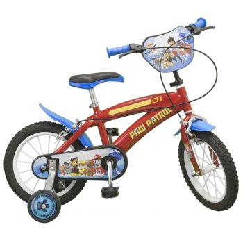 Bicicleta 14 Paw Patrol, Toimsa, 4-5 ani +