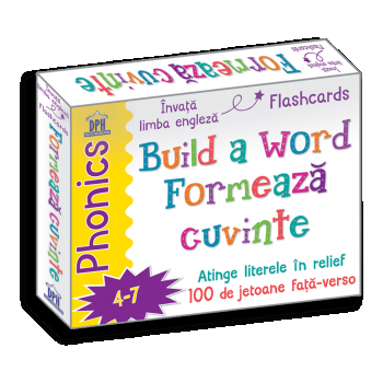 Build a word - Formeaza cuvinte - Jetoane Limba Engleza