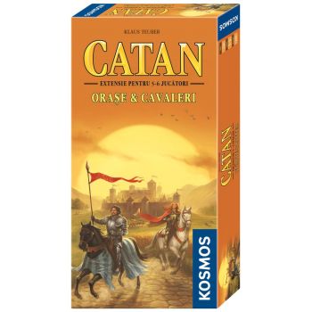 Colonistii din Catan - Orase si cavaleri (extensie 5-6 jucatori), Kosmos, 12 ani +
