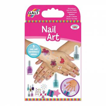 Fantastic Fashion: Set unghii artistice Nail Art, Galt, 6-7 ani +