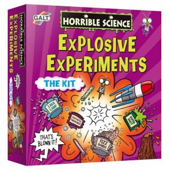 Horrible Science: Kit experimente explozive, Galt, 8-9 ani +