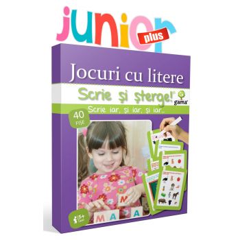 Jocuri cu litere, Editura Gama, 4-5 ani +