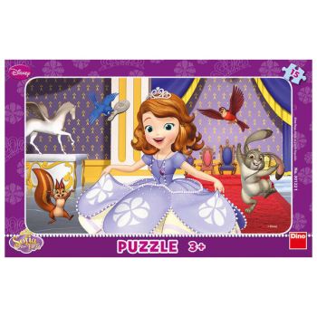 Puzzle - Printesa Sofia (15 piese), Dino, 2-3 ani +