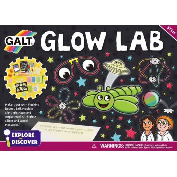 Set experimente - Glow lab, Galt, 6-7 ani +