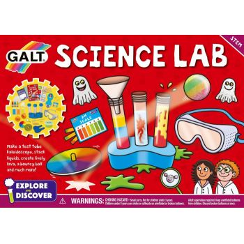 Set experimente - Science Lab, Galt, 6-7 ani +