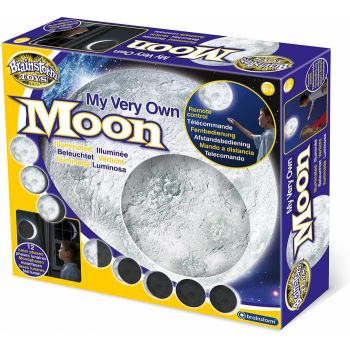 Set STEM - Modelul Lunii cu telecomanda, Brainstorm, 6-7 ani +