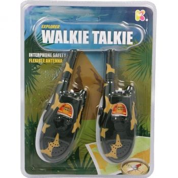 Set Walkie Talkie - Micul Explorator, Keycraft, + 3 ani de firma originala