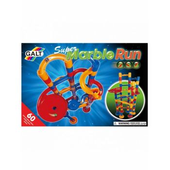 Super Marble Run - Super curse cu bilute de sticla, Galt, 4-5 ani +