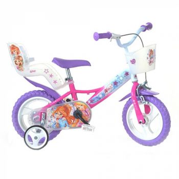 Bicicleta copii 12 Winx, DINO BIKES, 2-3 ani +