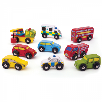 Colectia mea de vehicule, BIGJIGS Toys, 2-3 ani +