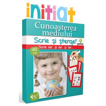 Cunoasterea mediului, Editura Gama, 40 de fise, 4-5 ani +