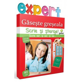 Gaseste greseala, Editura Gama, 8-9 ani +